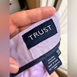 Men’s TRUST lavender linen pant